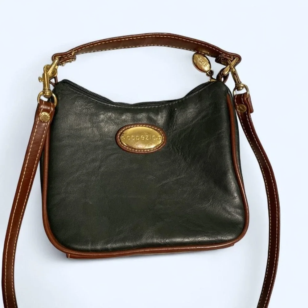 Vintage green mini crossbody bag by Capezio